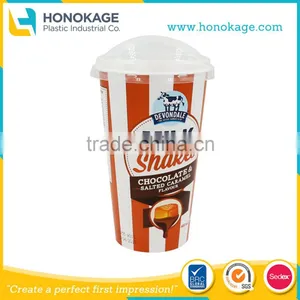 Cheap IML Plastic Coffee Mugs With Lid, Personalized Coffee Cups Suppliers thumbnail-1