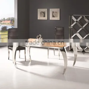 TH723 Foshan Luxury Marble Top Dining Set thumbnail-1