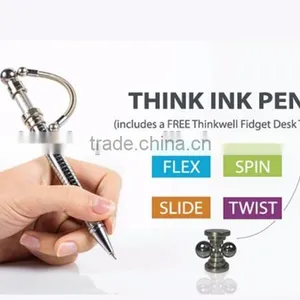 Cheap Factory Wholesale Think Ink Pen, Pressure Release Toy Magnetic Metal Fidget Pen thumbnail-5