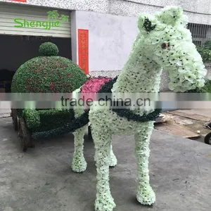 SJLJ013779 High Simulation Artificial Topiary Animal Landscaping Artificial Frame thumbnail-2