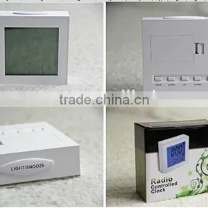 Stock Electroinic Clock Digital Clock Radio Controlled Clock Overstock thumbnail-5