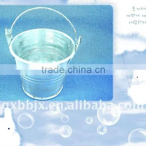 Silver Iron Sheet Pail Religious Gift and Crafts thumbnail-1
