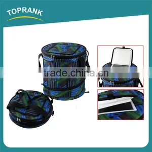 Promotional Insulated Collapsible Soft Foam Round Pop up Party Cooler thumbnail-1