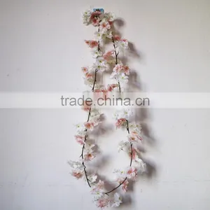 Artificial Begonia Flower Garland Silk Begonia Garland thumbnail-4