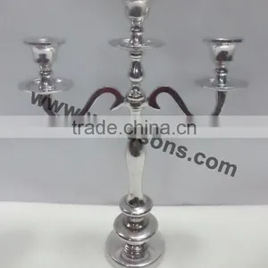 Wedding Candelabra in Silver Finish thumbnail-5