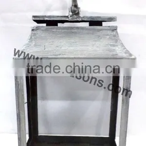 Silver Metal Lantern for Wedding Decoration thumbnail-6