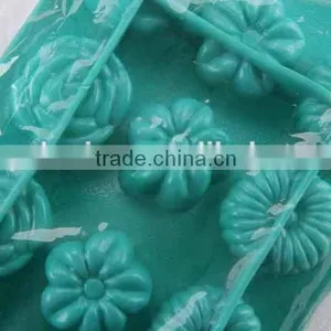 Rectangular Flower Design Silicone Ice Cube Mold/ Ice Cube Tray thumbnail-3