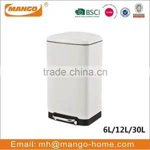 Fancy Red Mail Box Shaped Pedal Garbage Bin thumbnail-6