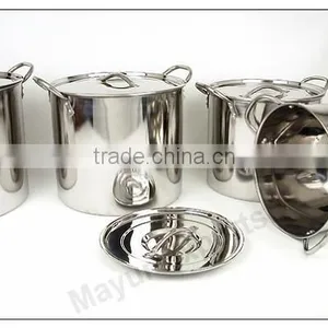 Stainless Steel Stock Pot thumbnail-1