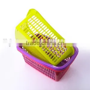 Promotional Plastic Large Size Kitchen Basket Fruit Vegetable Sieve Storage Basket Dropping Water thumbnail-1