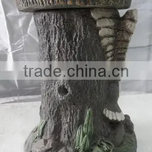 Knock-down Fiberglass Duck Wooden Flower Pots for Livingroom thumbnail-3