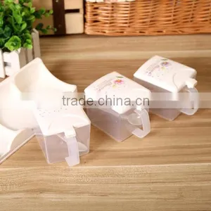 Transparent Seasoning Box Spice Box Set Plastic Spice Bottle With Spoon thumbnail-3
