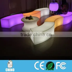 Illuminated Led Bar Chair Bar Snake Chair for Ourdoor thumbnail-1