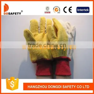 DDSAFETY 2017 Gold Chore Gloves Cotton Working Glove Canvas Gloves thumbnail-1