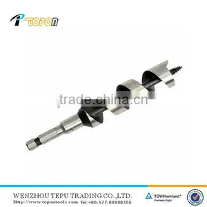 Free Sample Hex Shank Auger Wood Drill Bits 32x210mm for Woodworking thumbnail-1