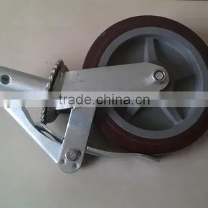 200mm Swivel Scaffold Caster Wheel With Brake thumbnail-1