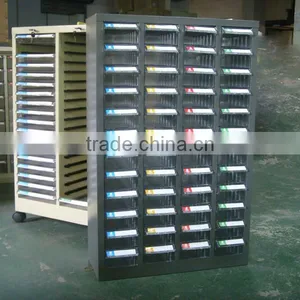 Hardware & Craft Cmall Parts Tray Vintage Plastic Parts Storage Cabinet thumbnail-1
