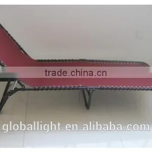 Steel Folding Sun Bed 3 Legs Sunbed Folding Chair thumbnail-5
