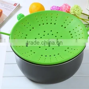 Kitchen Tools Silicone Steaming Rack Steamer Microwave Oven Drain Rack thumbnail-2