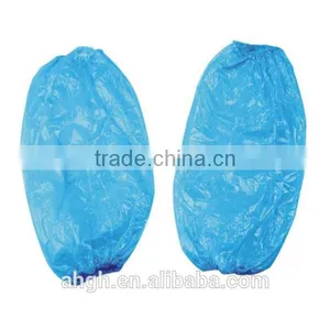 White Plastic Oversleeves/disposable pe Sleeve Cover,Cheap Disposable Waterproof PE Sleeve Cover thumbnail-5