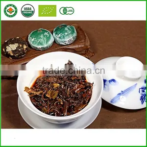 Yunnan Originc High Quality Mini Tuo Tea Lotus Leaf Tea thumbnail-1