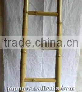 Bamboo Ladder Towel Shelf thumbnail-1