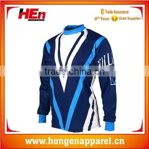 HongEn Apparel Custom Specialized Mountain Bike Jersey Custom American Captain Cycle Jersey thumbnail-1