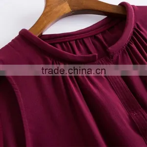 Contrast Color Office European Design Trendy Business Dress With Your Logo thumbnail-6