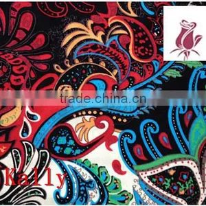 Keqiao New Arrival High Qulity Polyester Viscose Fabric India Crinkle Viscose Fabric thumbnail-1