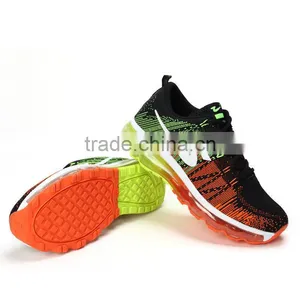 New Style Fashion Brand Sport Fly Knit Running Shoes Sample for Male, High Quality Fly Line Sport Shoes Men Price Cheap thumbnail-2
