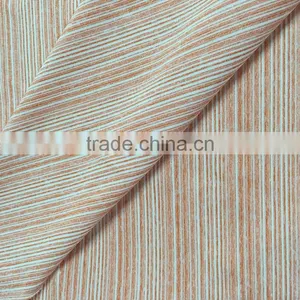 New Arrival Cool Stripe Orange Knit Single Jersey Fabric thumbnail-6