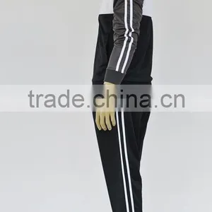 Factory OEM High Quality Sports Sets Polyester Tricot Set With Rib on Collar thumbnail-4