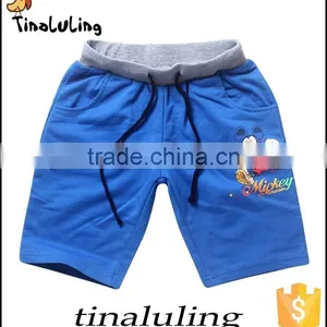 Tinaluling Wholesale Factory Shorts Boys Black Mickey Pants thumbnail-3