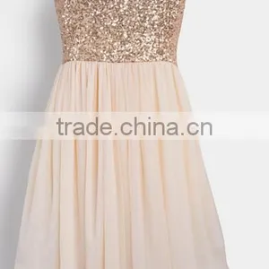 2015 Girl Party Wear Western Dress Wedding Party Dress Color Combinations of Dresses thumbnail-1