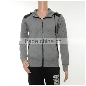 Wholesale High Quality Fleece Zipper Hoodie thumbnail-1