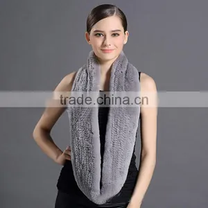 Lovely Fur Boa Raccoon Fur Scarf for Winter Rabbit Winter Scarf thumbnail-3