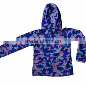 Children's Outdoor Wear Camo Jacket Colorful Coat Windbreaker Clothing thumbnail-2