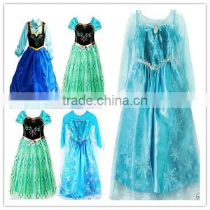 Com OEM Service Satin Beaded Flower Girl Dress thumbnail-4