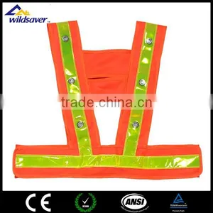 High Visibility Reflective School LED Child Safety Vest thumbnail-2