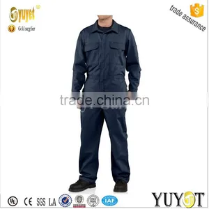 Pure Cotton Flame Resistant Traditional Twill Coverall thumbnail-1