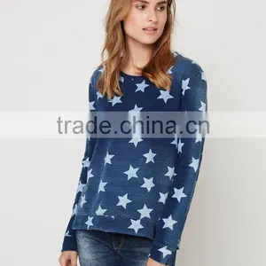 Custom Women All Over Printed Long Sleeve Sport Camo Thin Sweatshirts thumbnail-2