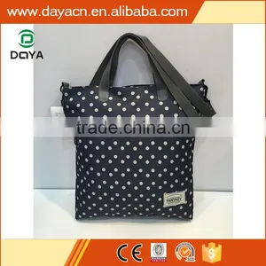 2017 Hot Sales Wholesales Custom Polyester Travel Luggage Tote Bag for Women thumbnail-1