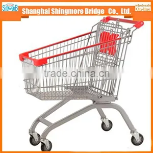 Hot Selling High Quality Cheap Price Shopping Cart, Trolley Cart, Shopping Trolley for Super Market thumbnail-1