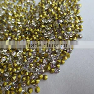 Alloy Jewelry Accessories Point Back Rhinestone thumbnail-1