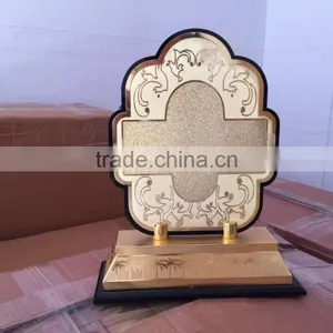 2017 New Design Metal Trophy /wooden Base Trophy / Black Acrylic Trophy /crystal Trophy Kjj-01 thumbnail-1