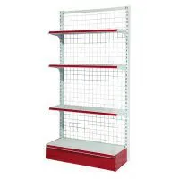 High Quality Wire Mesh Supermarket Display Racks thumbnail-1