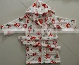 2014 Xinbo Girl' Cartoon Baby Coral Fleece Bathrobe thumbnail-1
