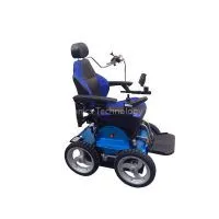 Electric Chin Control Wheelchair thumbnail-1