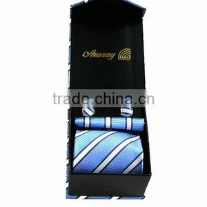 100% Silk Necktie With Gift Box thumbnail-1