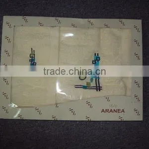 A-One Embroidery Towel 4 Pcs Set. thumbnail-1